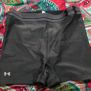 Under armour spandex shorts